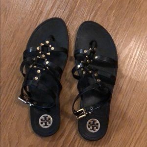 Tory Burch Black Sandals